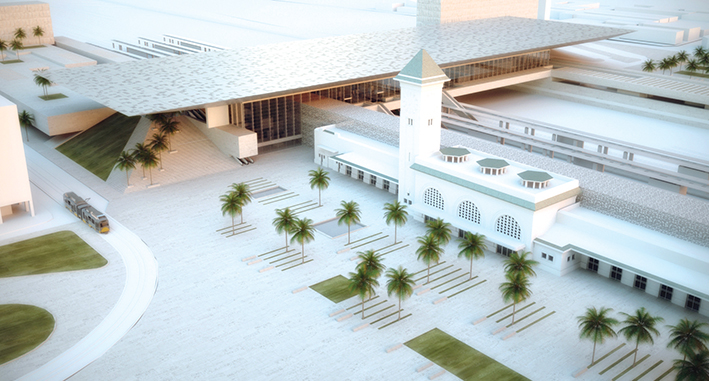 La gare LGV de Casablanca