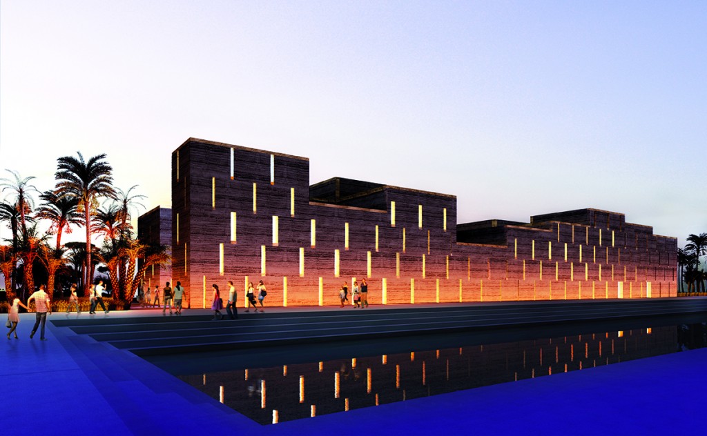 165 EXPO 2015 perspective nuit